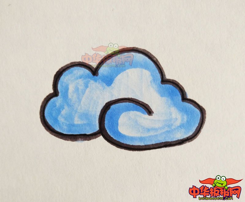 简单又漂亮的云怎么画