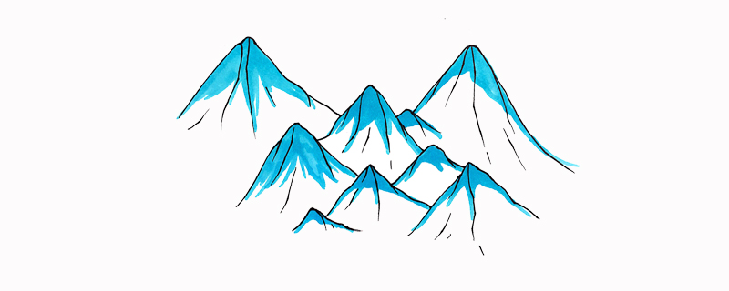 喜马拉雅山怎么画的简笔画