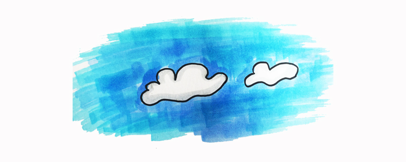 软绵绵的云朵儿童画