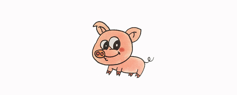 猪猪怎么画简单可爱