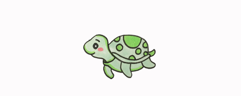 海龟怎么画最简单可爱