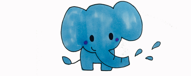 我想画大象简笔画