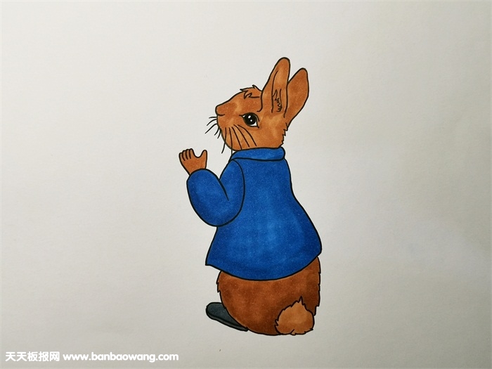 彼得兔的简单画法