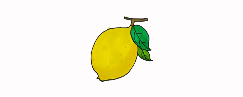 柠檬怎么画简笔画