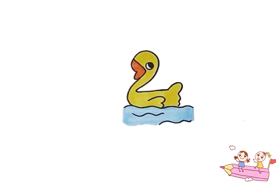 怎么画小鸭子简单一点