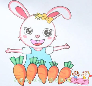 最q的小兔子简笔画