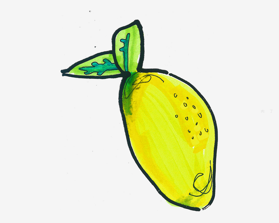 柠檬怎么画简单又好看