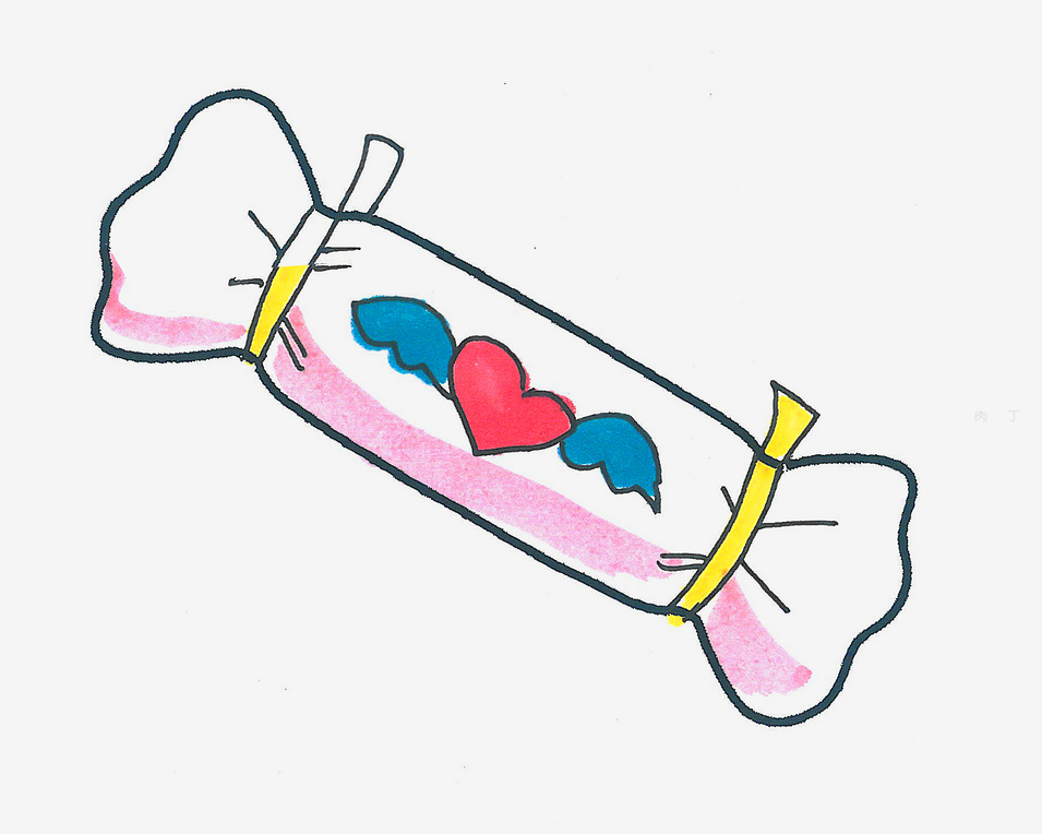 7-9岁小糖果的画法图解教程