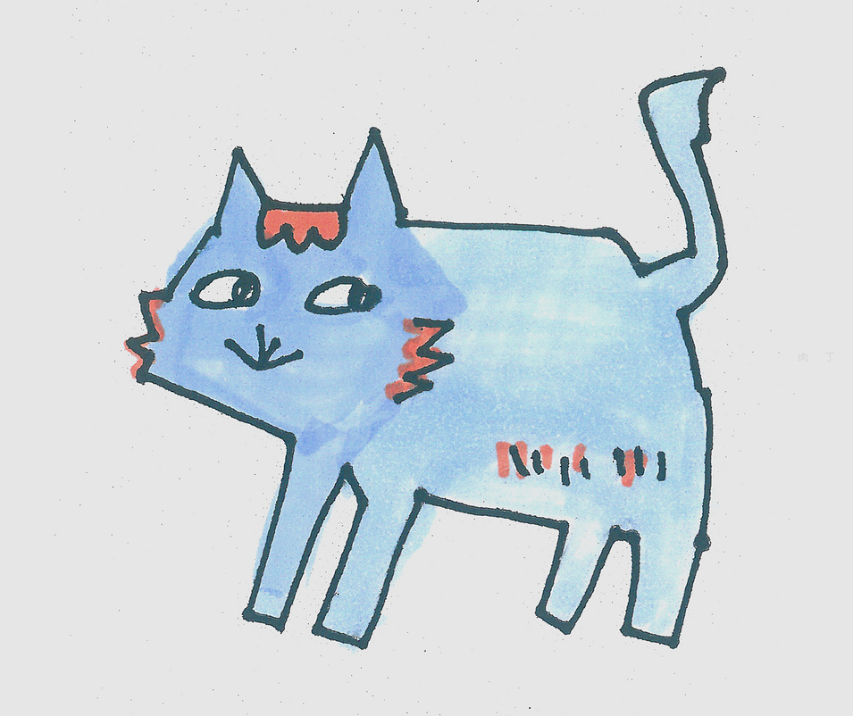 可爱小猫简笔画怎么画