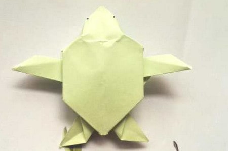 乌龟折纸步骤图解简单