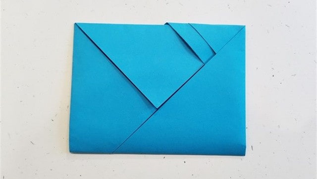 如何折信封简单的方式长方形