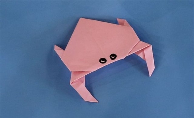 用折纸折螃蟹怎么折