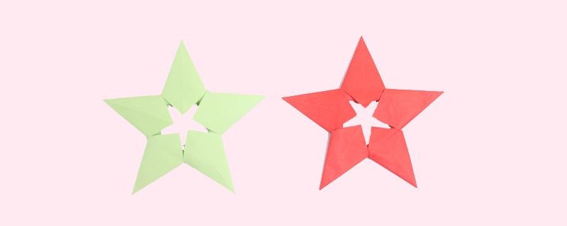 五角星怎么折立体的有步骤的简单的