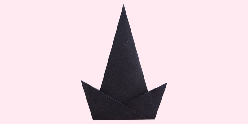 万圣节的帽子怎么做用折纸做
