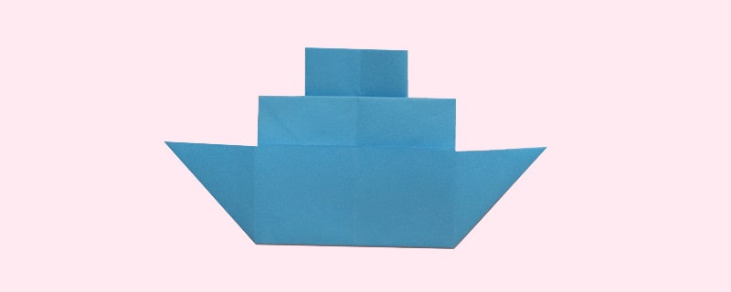 怎样用折纸折轮船
