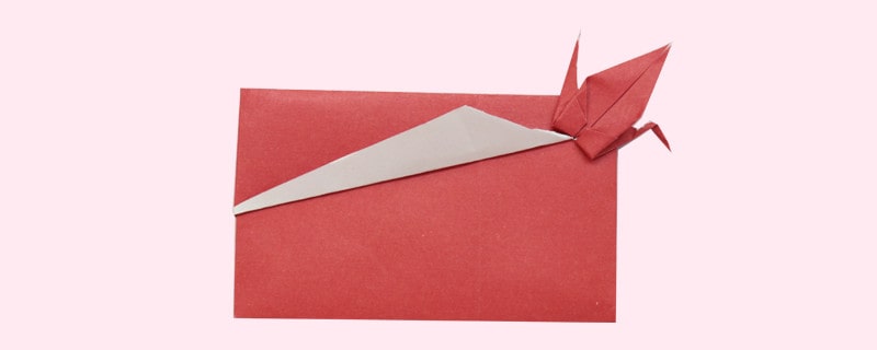 千纸鹤信封的折法简单的步骤