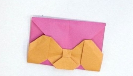 普通长方形信封怎么折