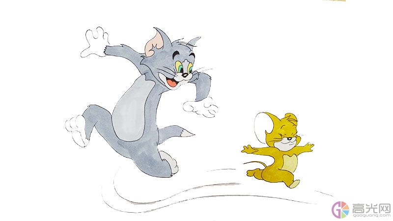 猫和老鼠汤姆和杰瑞的简笔画