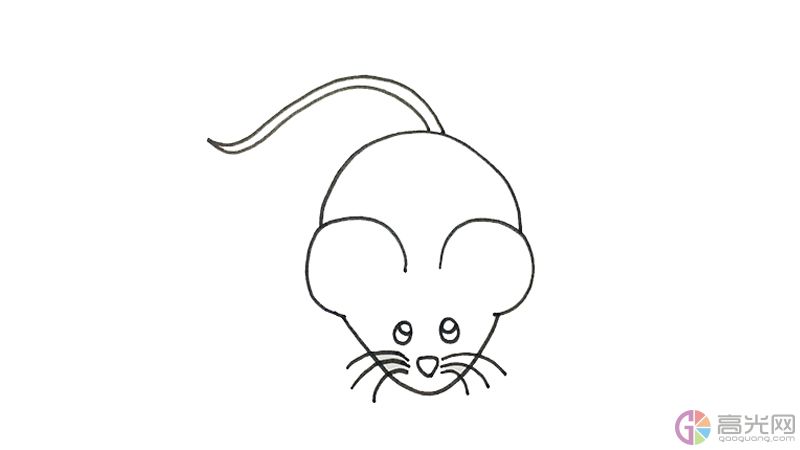 小老鼠的简笔画怎么画简单又漂亮