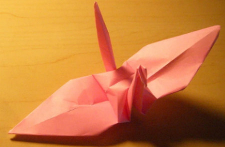 千纸鹤的折法教程 简单易学