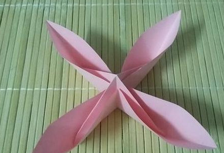 折纸花朵简单步骤图解